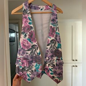 For Love and Lemons Vest, oversized size XS! Never worn